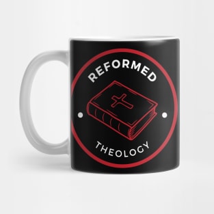 Reformed Theology Red bible circle Mug